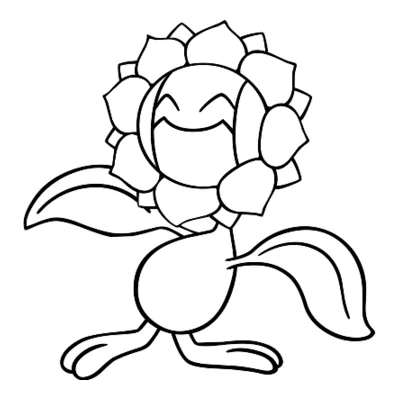 Coloriage Héliatronc