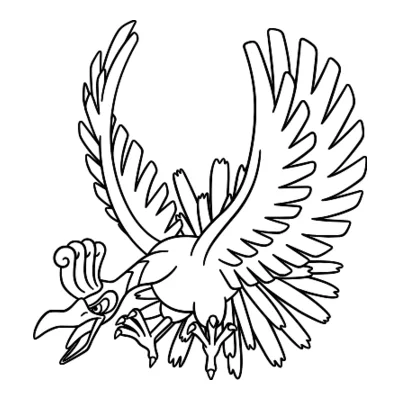 Coloriage Ho-Oh