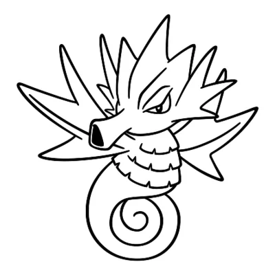 Coloriage Hypocéan