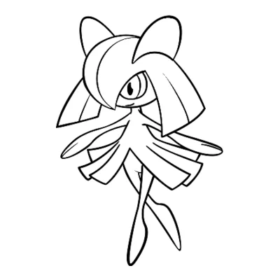 Coloriage Kirlia