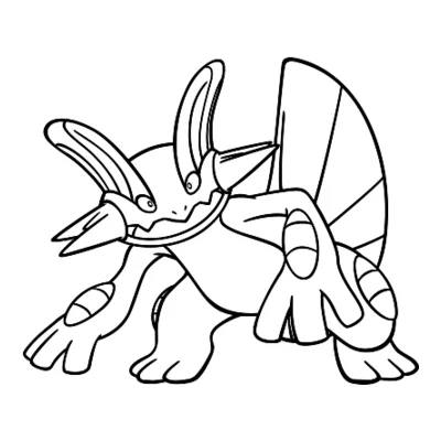 Coloriage Laggron