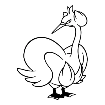 Coloriage Lakmécygne