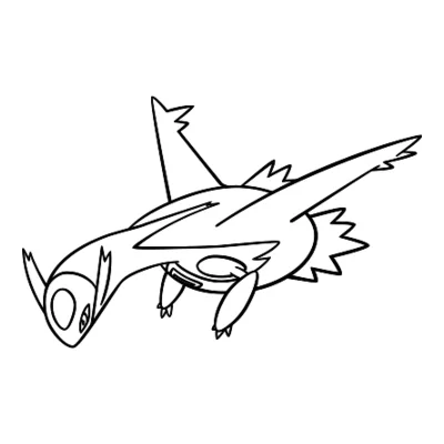 Coloriage Latios