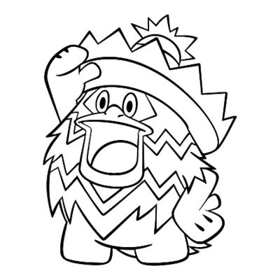 Coloriage Ludicolo