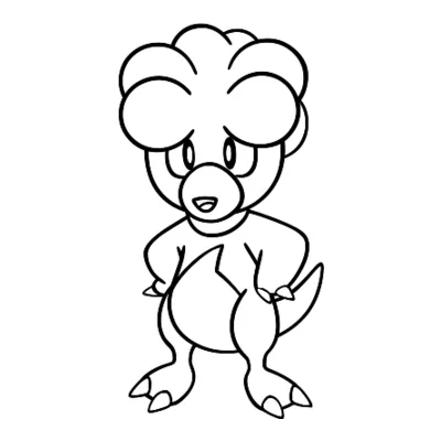 Coloriage Magby