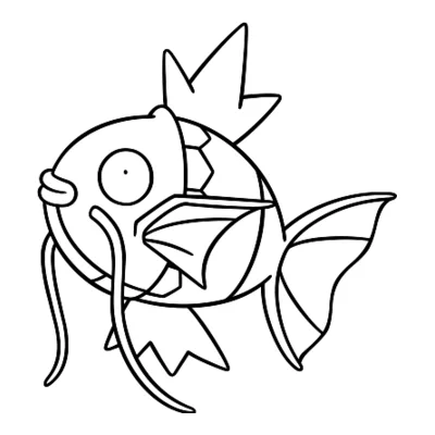 Coloriage Magicarpe