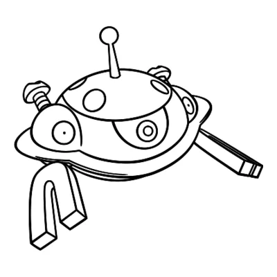 Coloriage Magnézone