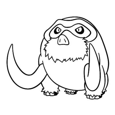 Coloriage Mammochon