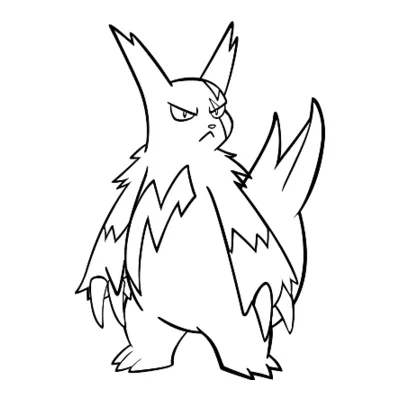 Coloriage Mangriff