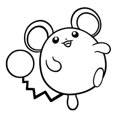 Coloriage Marill