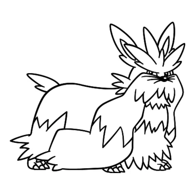 Coloriage Mastouffe