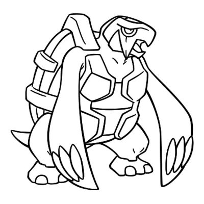 Coloriage Mégapagos