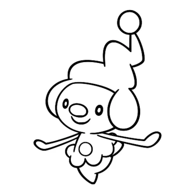 Coloriage Mime Jr.