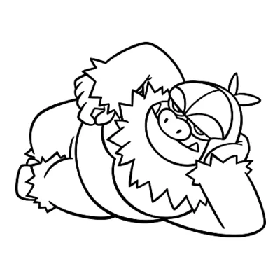 Coloriage Monaflèmit