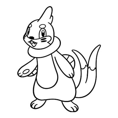 Coloriage Mustébouée