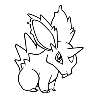 Coloriage Nidoran♂