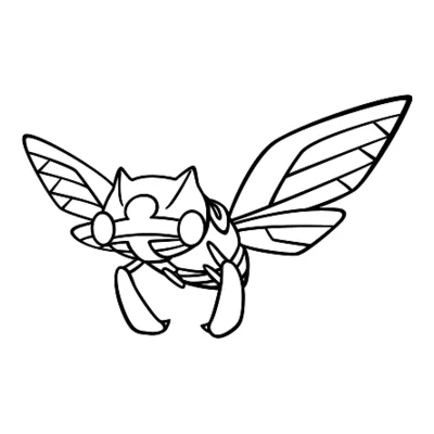 Coloriage Ninjask