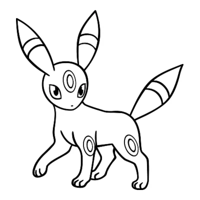Coloriage Noctali
