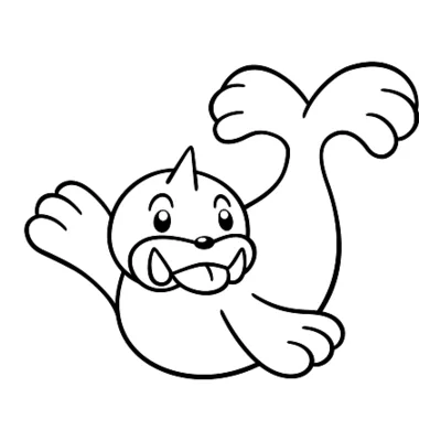 Coloriage Otaria