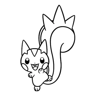 Coloriage Pachirisu