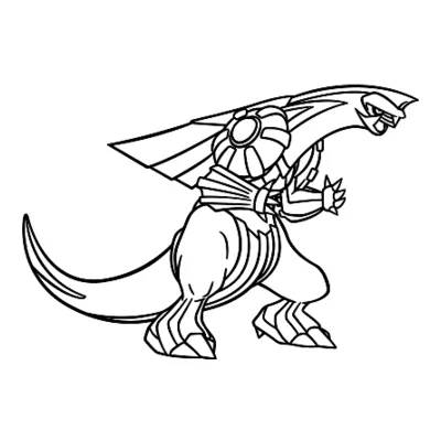 Coloriage Palkia