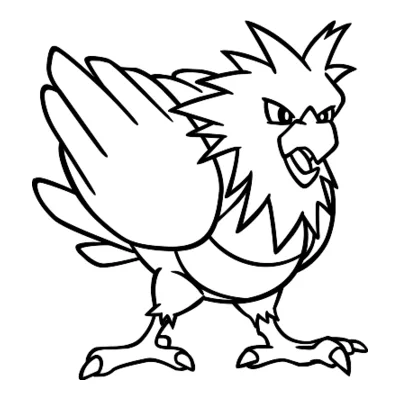 Coloriage Piafabec