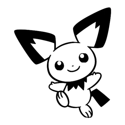 Coloriage Pichu