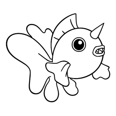Coloriage Poissoroy