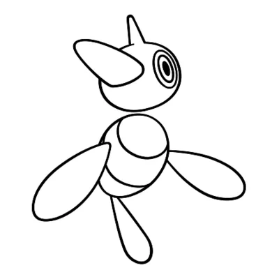 Coloriage Porygon-Z