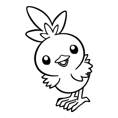 Coloriage Poussifeu
