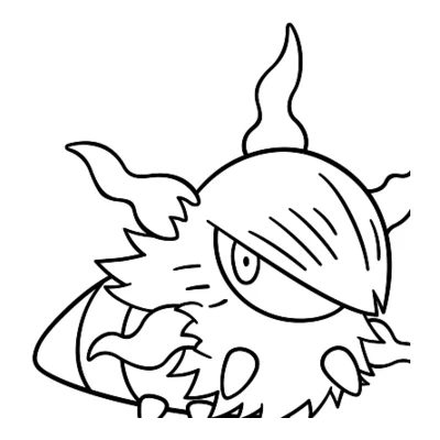 Coloriage Pyronille