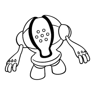 Coloriage Registeel
