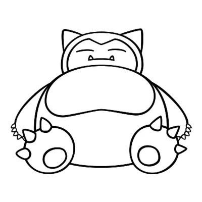 Coloriage Ronflex