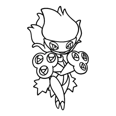 Coloriage Roserade