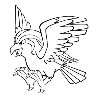 Coloriage Roucarnage