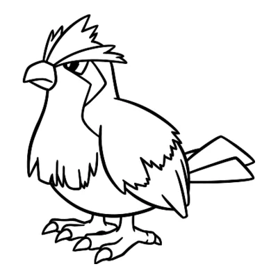 Coloriage Roucool