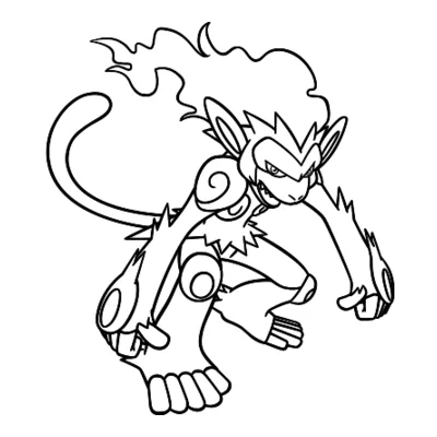 Coloriage Simiabraz