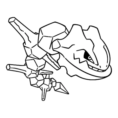 Coloriage Steelix