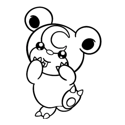 Coloriage Teddiursa