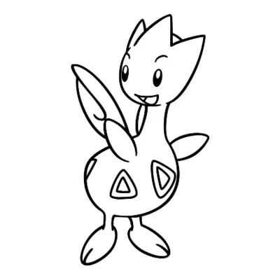 Coloriage Togetic