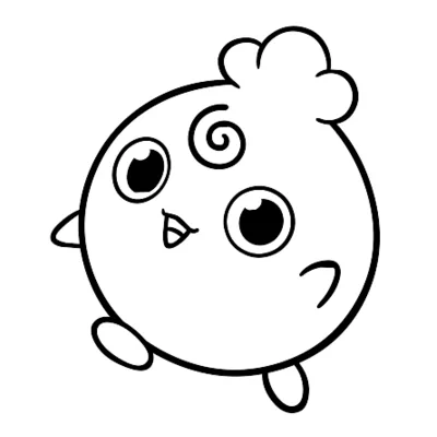 Coloriage Toudoudou