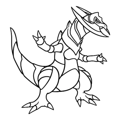 Coloriage Tranchodon