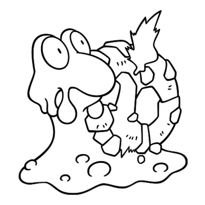 Coloriage Volcaropod