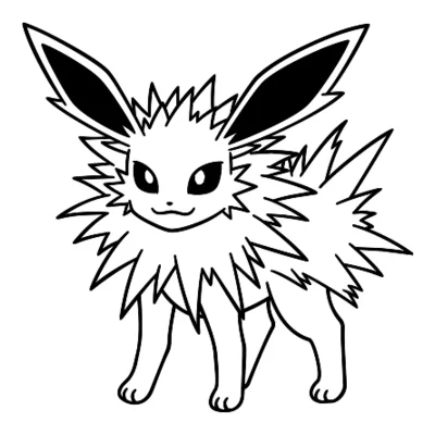 Coloriage Voltali