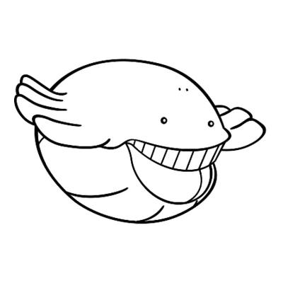 Coloriage Wailmer