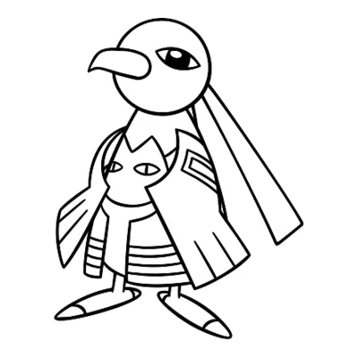 Coloriage Xatu