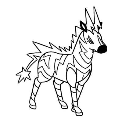 Coloriage Zéblitz