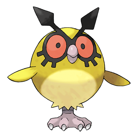Hoothoot schillernd