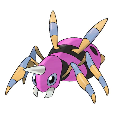Ariados schillernd