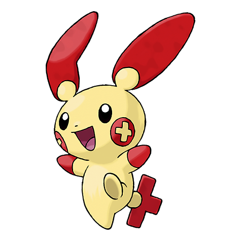 Plusle schillernd